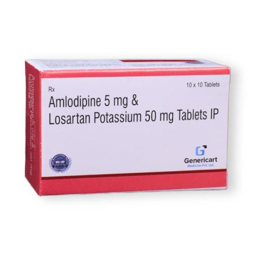 AMLODIPINE 5 MG + LOSARTAN 50 MG