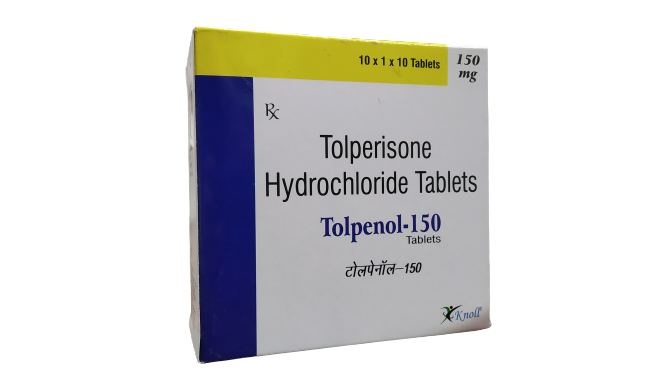 TOLPERISONE HYDROCHLORIDE 150 MG