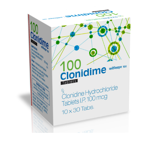 CLONIDINE 100 MCG