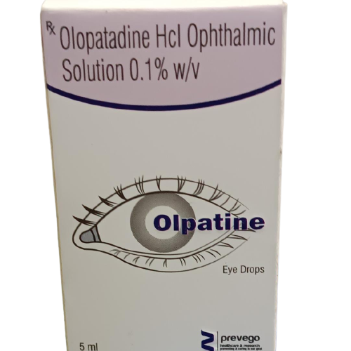 OLOPATADINE HCL 0.1 % W/V  + CHLORIDE SOLUTION 0.01 % V/V
