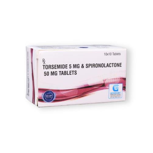 TORSEMIDE 5 MG + SPIRONOLACTONE 50 MG