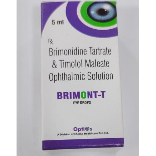 BRIMONIDINE TARTRATE 0.2 % W/V + TIMOLOL MALEATE 0.5 % W/V