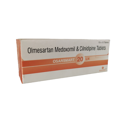 OLMESARTAN MEDOXOMIL 20 MG + CILNIDIPINE 10 MG