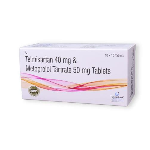 TELMISARTAN 40 MG + METOPROLOL TARTRATE 50 MG