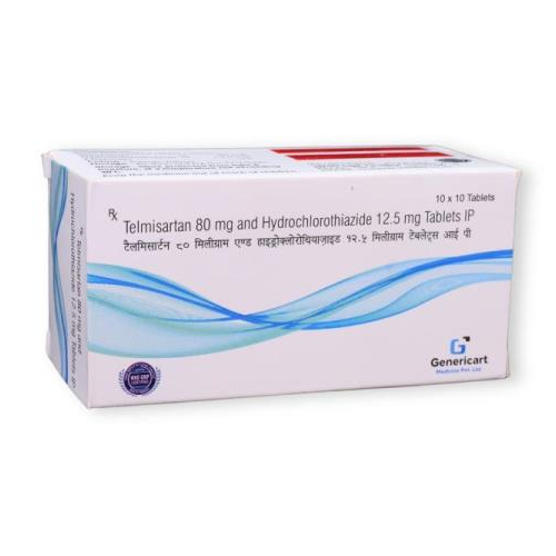 TELMISARTAN 80 MG + HYDROCHLOROTHIAZIDE 12.5 MG