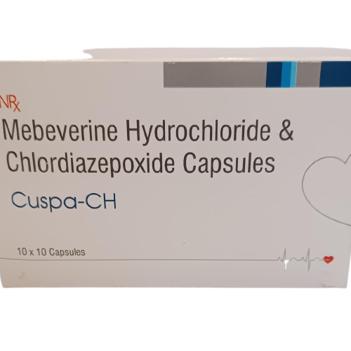 MEBEVERINE 135 MG + CHLORDIAZEPOXIDE 5 MG