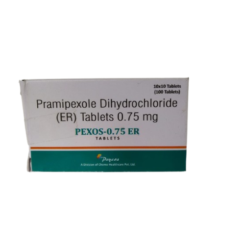 PRAMIPEXOLE DIHYDROCHLORIDE MONOHYDRATE (ER) 0.75 MG