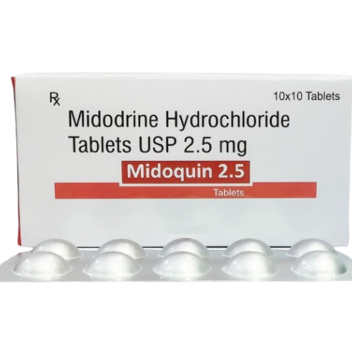 MIDODRINE HYDROCHLORIDE 2.5 MG