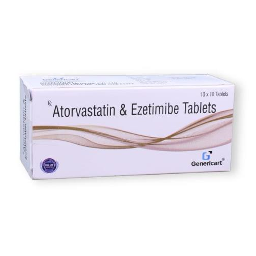 ATORVASTATIN 10 MG + EZETIMIBE 10 MG