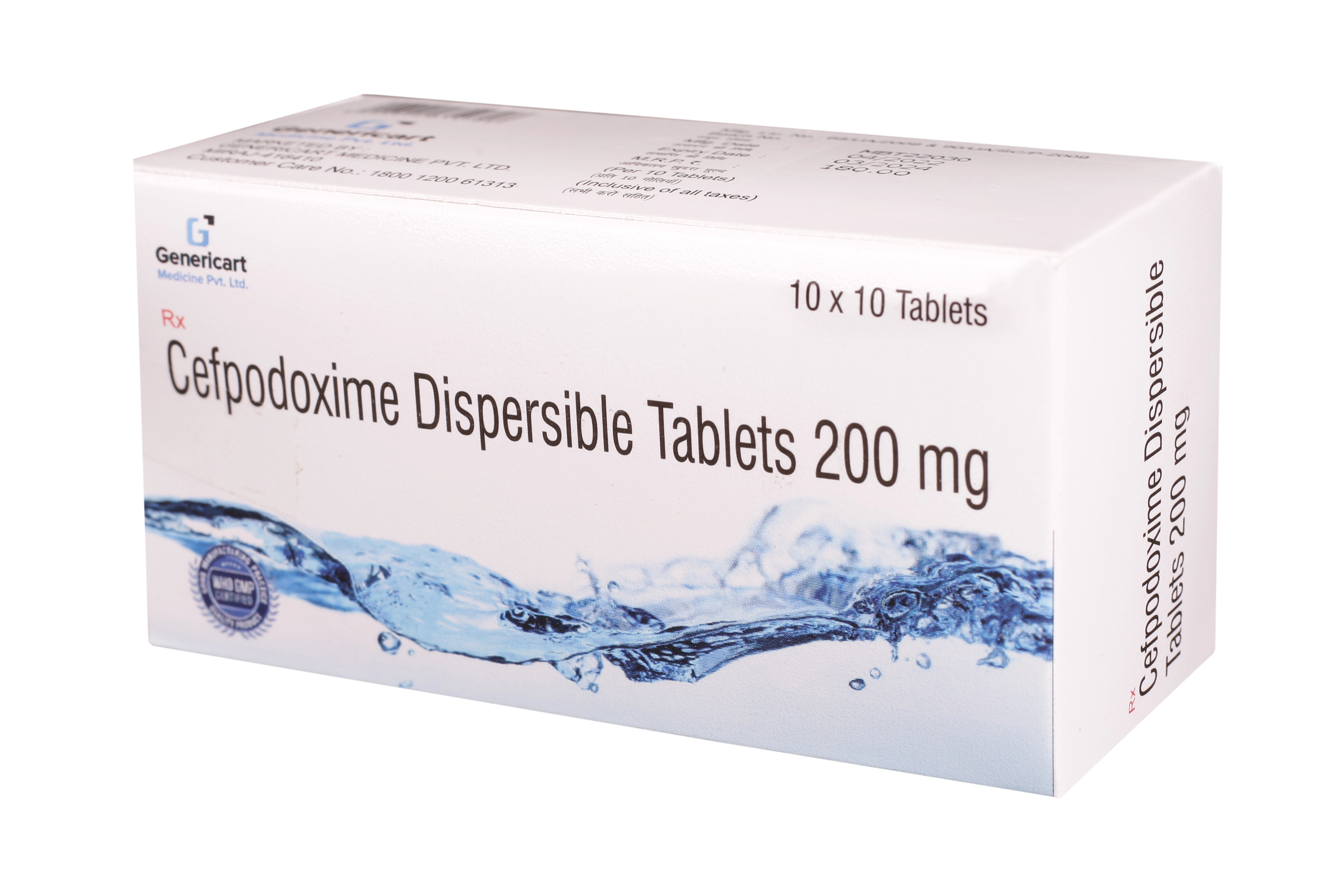 CEFPODOXIME DT 200 MG
