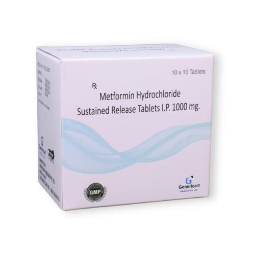 METFORMIN HYDROCHLORIDE 1000 MG ( SR )