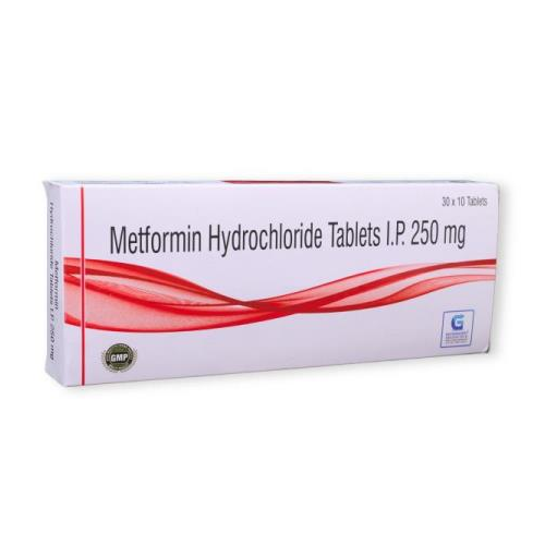 METFORMIN HYDROCHLORIDE 250 MG