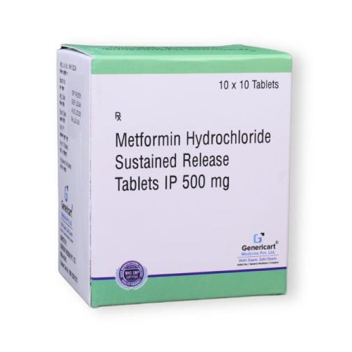 METFORMIN HYDROCHLORIDE 500 MG ( SR )