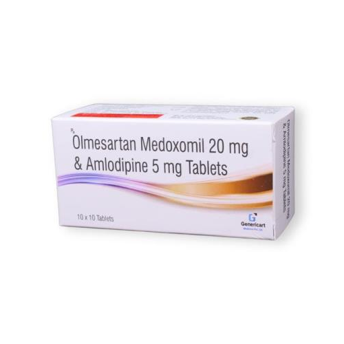 OLMESARTAN MEDOXOMIL 20 MG + AMLODIPINE 5 MG