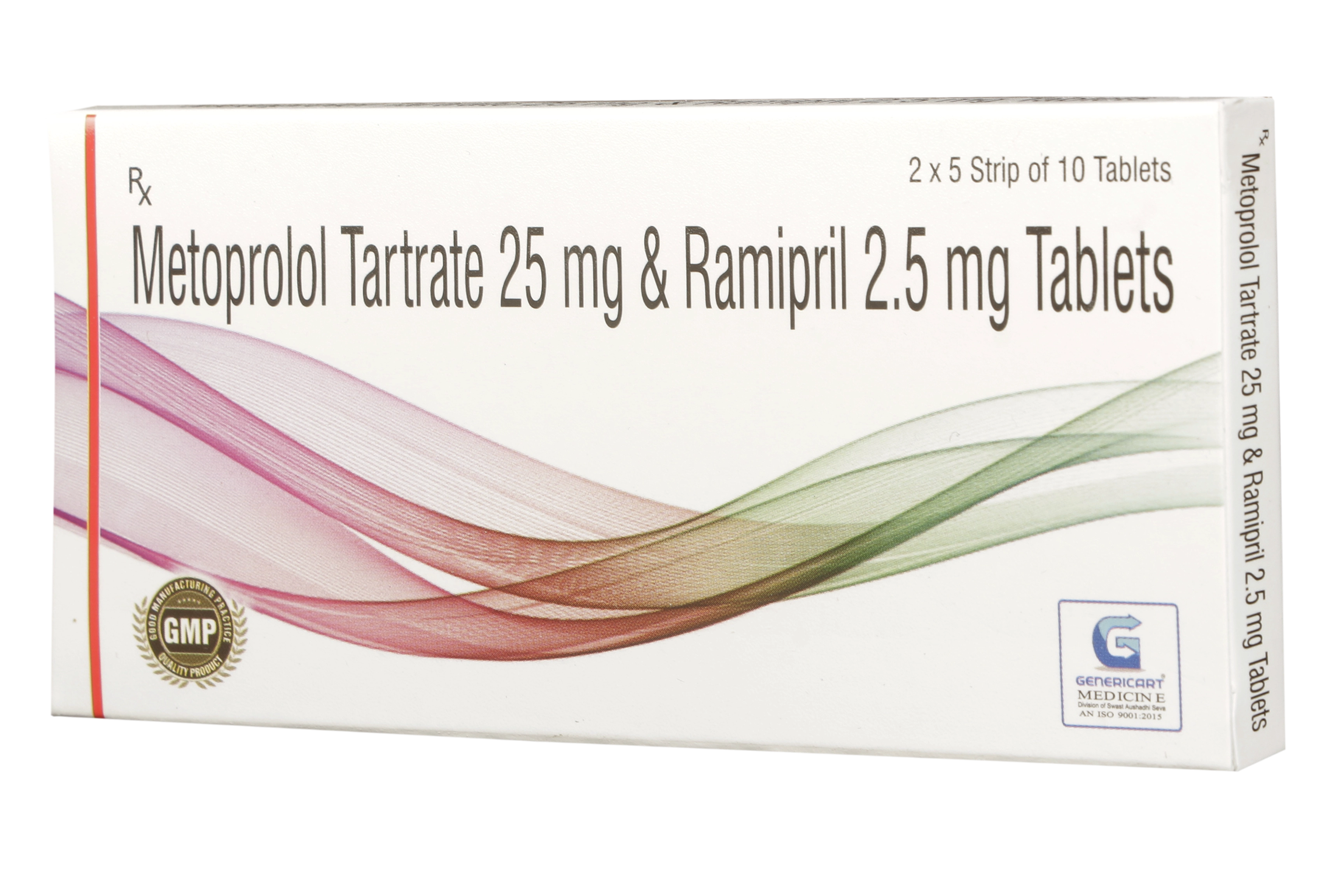 METOPROLOL TARTRATE 25 MG + RAMIPRIL 2.5 MG