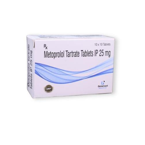 METOPROLOL TARTRATE  25 MG