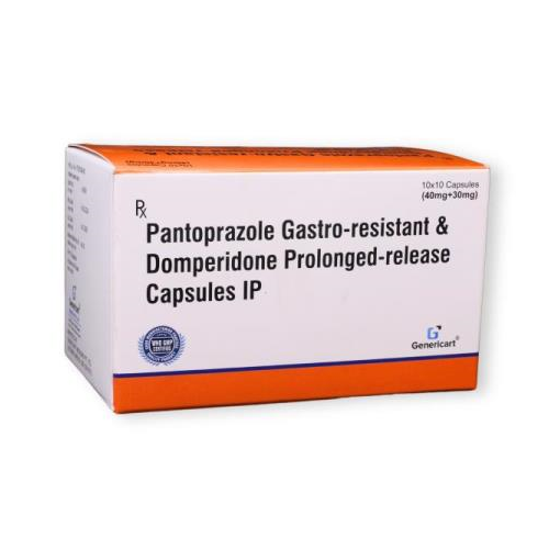 PANTOPRAZOLE 40  + DOMPERIDONE (PR) 30 MG