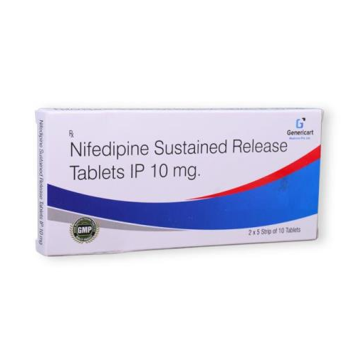 NIFEDIPINE SR 10 MG