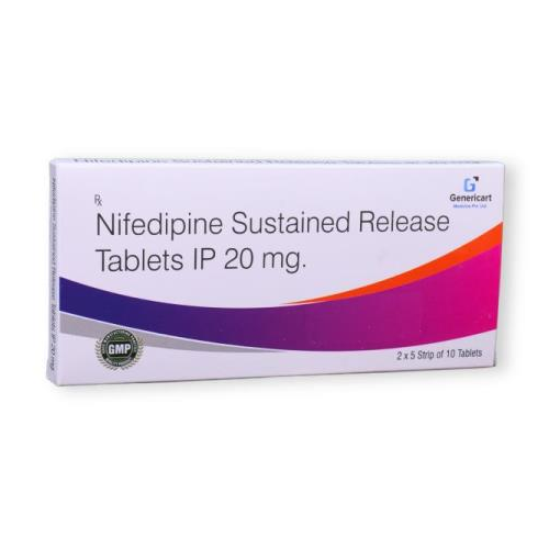 NIFEDIPINE SR 20 MG