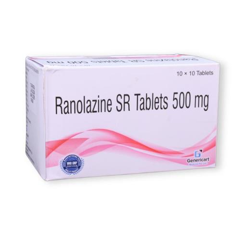 RANOLAZINE SR 500 MG