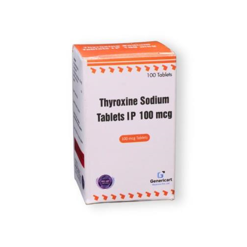 THYROXINE SODIUM 100 MCG