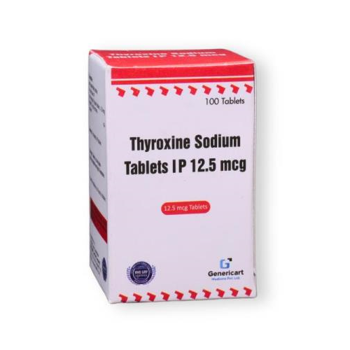 THYROXINE SODIUM 12.5 MCG