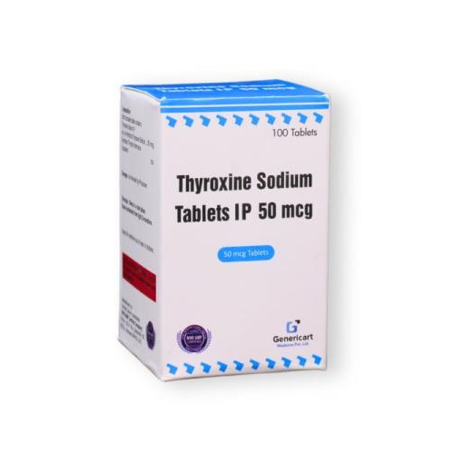 THYROXINE SODIUM 50 MCG