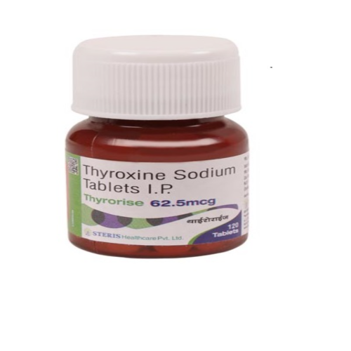 THYROXINE SODIUM 62.5 MCG