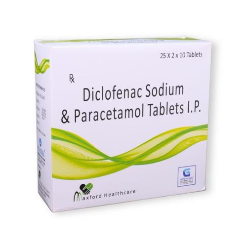 DICLOFENAC 50 MG + PARACETAMOL 325 MG