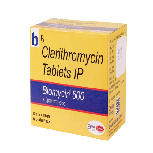 CLARITHROMYCIN 500 MG