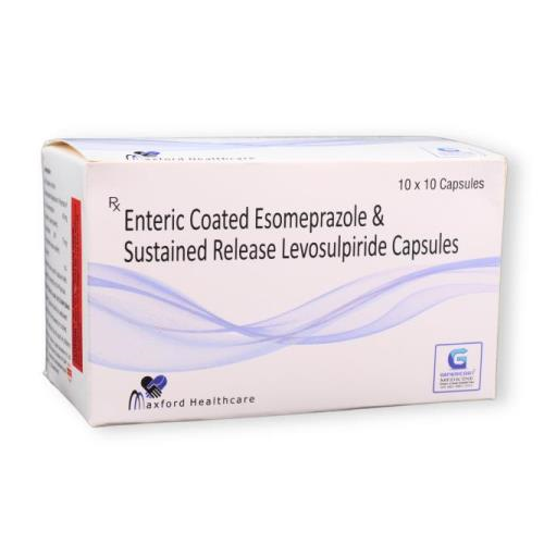 ESOMEPRAZOLE MAGNESIUM 40 MG + LEVOSULPIRIDE 75 MG SR