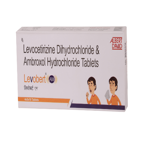 LEVOCETIRIZINE DIHYDROCHLORIDE 5 MG + AMBROXOL HYDROCHLORIDE 60 MG