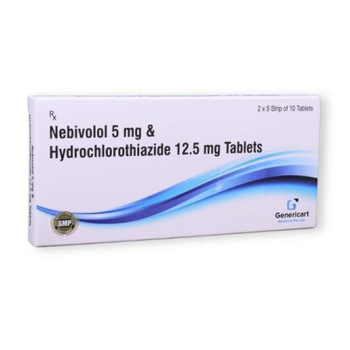 NEBIVOLOL 5 MG + HYDROCHLOROTHIAZIDE 12.5 MG