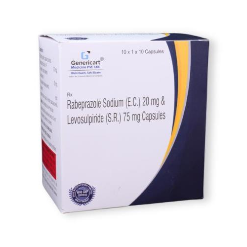 RABEPRAZOLE 20 MG + LEVOSULPIRIDE 75 MG (SR)