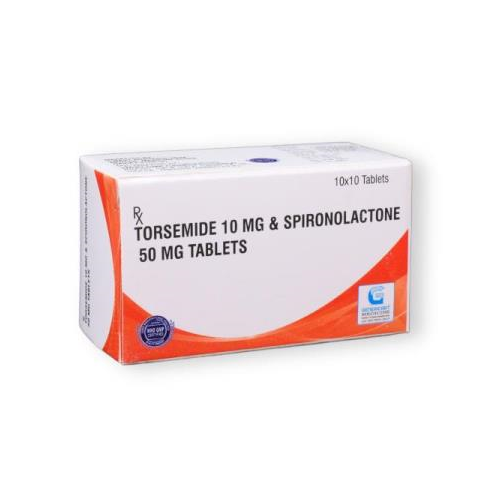 TORSEMIDE 10 MG + SPIRONOLACTONE 50 MG