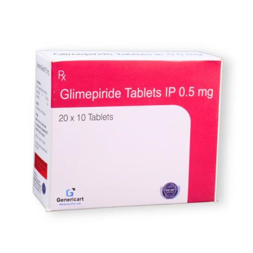 GLIMEPIRIDE 0.5 MG